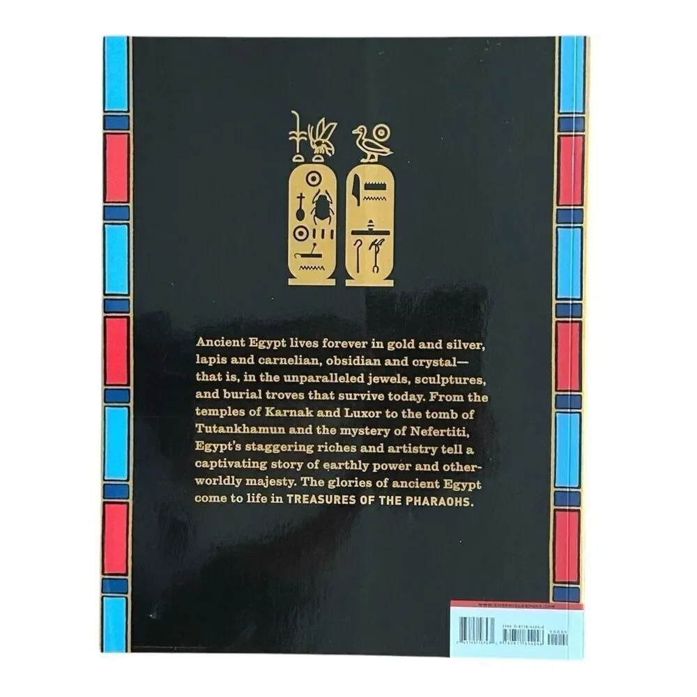 Treasures of the Pharaohs Coffee Table Book